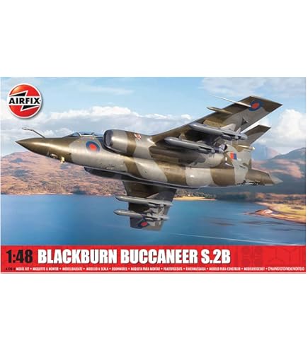 航空機・ヘリコプター AIRFIX 1/48 BLACKBURN BUCCANEER S.2C/D Airfix Blackburn Buccaneer S.2C/D 1:48 Scale Plastic Model